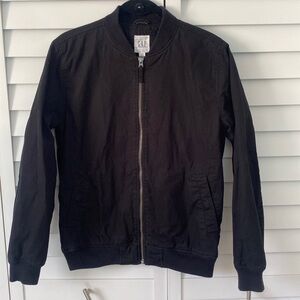 Mens Spring Relaxed Bomber Zip up Jacket Size Small